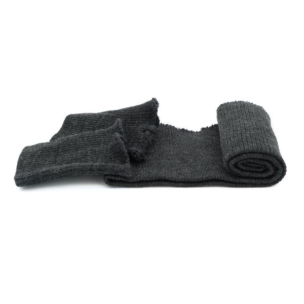 Подвяз (довяз) трикотажный с манжетами (комплект): подвяз 10.0х40.5 см, 2 манжета 7х10 см, тонкие, 373/м антрацит