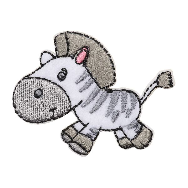 Термоаппликация Маленькая зебра,4.8х5cm, Hobby&Pro