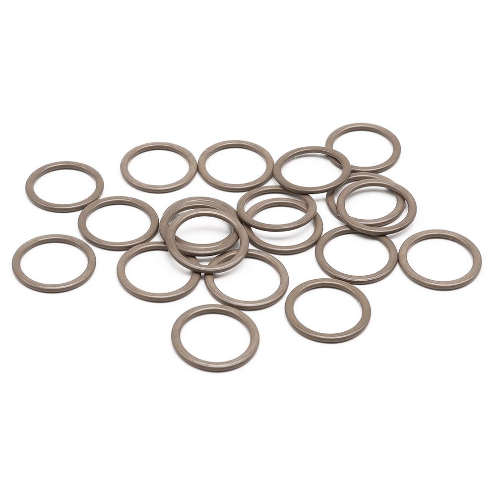 Кольца для бюстгальтера металл ⌀11.0 мм, 20 шт, C072 шиншилла, ГВ800