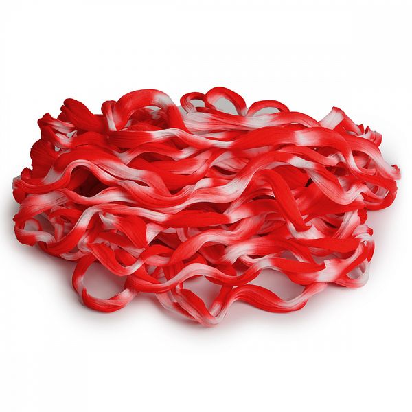 Капрон 60-120 см цв.красно-белый, уп.20 шт