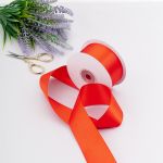 Лента атласная 2-сторонняя 38.0 мм / 22.86±1 метров, C1056 красный, 6102-0015, Globus