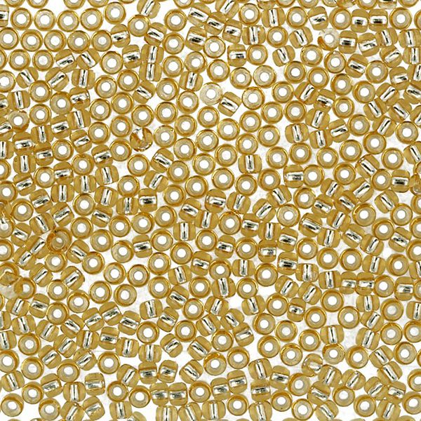 Бисер Toho 11/0 круглый (2.2 мм), 25 г (5х5 г), 0022 св.золотистый