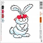 Набор для вышивания нитками Нитекс, 22х22 см