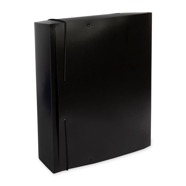 Короб архивный пластиковый 75 мм, 20 шт, Classic A4, черный EC2124121, Expert Complete