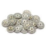 Кнопка пришивная металл ⌀23.0 мм, металл, S, уп.10 шт