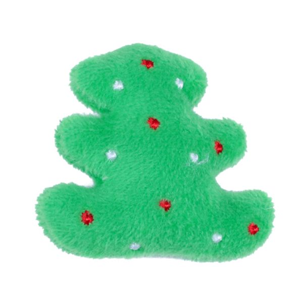 Елочка пришивная, часть игрушки, 5х4.5см, 2 шт