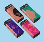 Набор ластиков COPPER 6.1х2.3х1.2 см, 2 шт, BPM10484, Milan, BPM10484