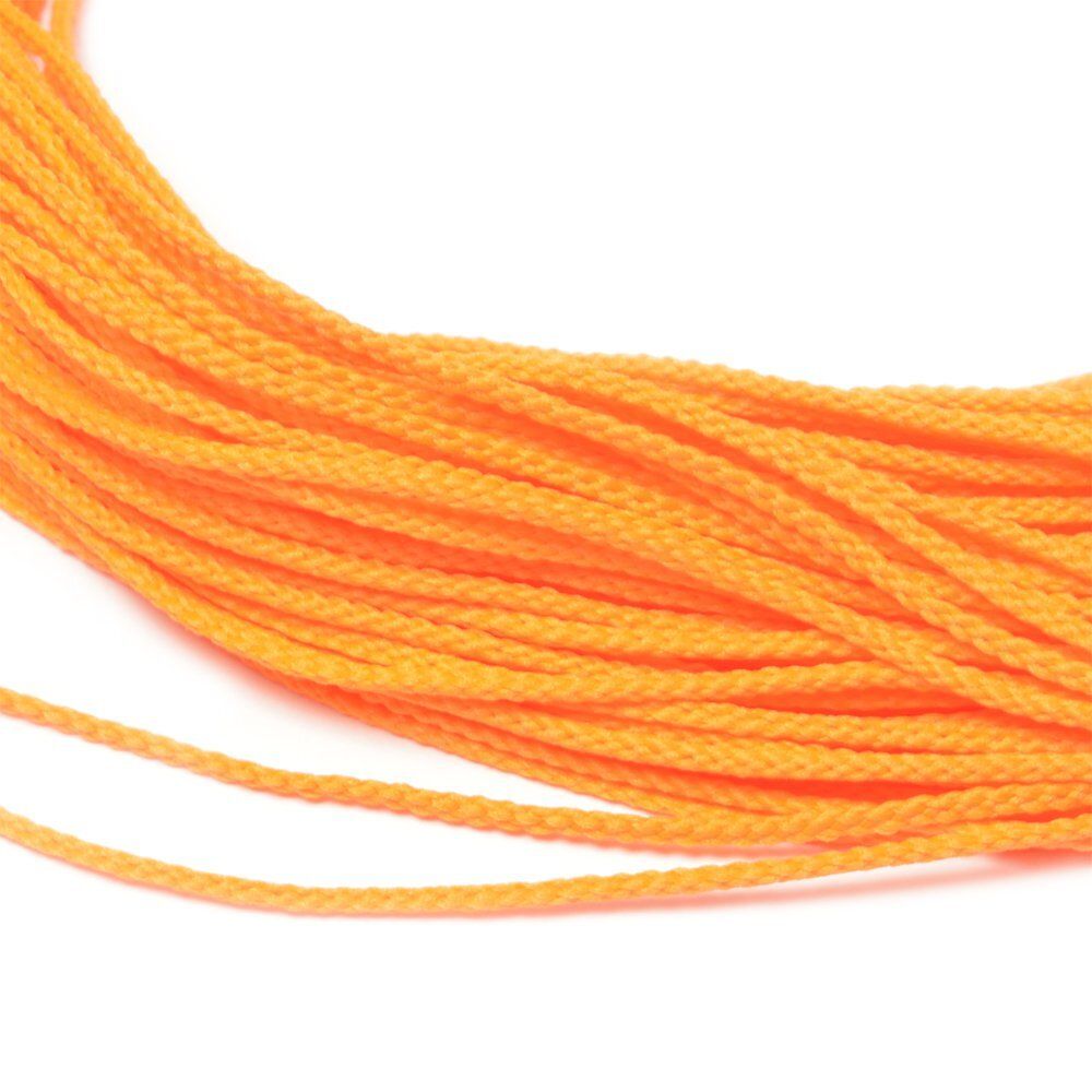 Шнур для мокасин 1.5 мм / 100 метров, оранжевый
