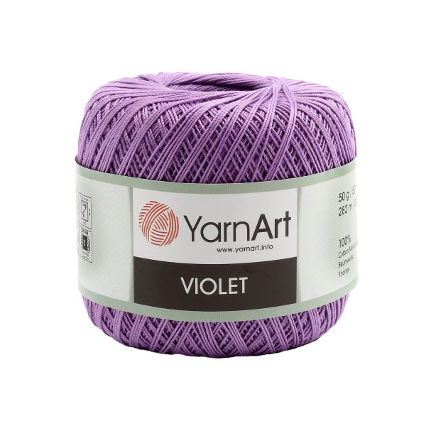 Пряжа YarnArt (ЯрнАрт) Violet / уп.6 мот. по 50 г, 282м, 6309 сирень
