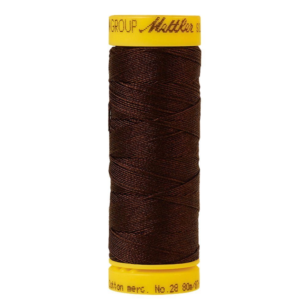 Нитки хлопковые отделочные Mettler Silk-Finish Cotton 28, 80 м, 1002, 5 катушек