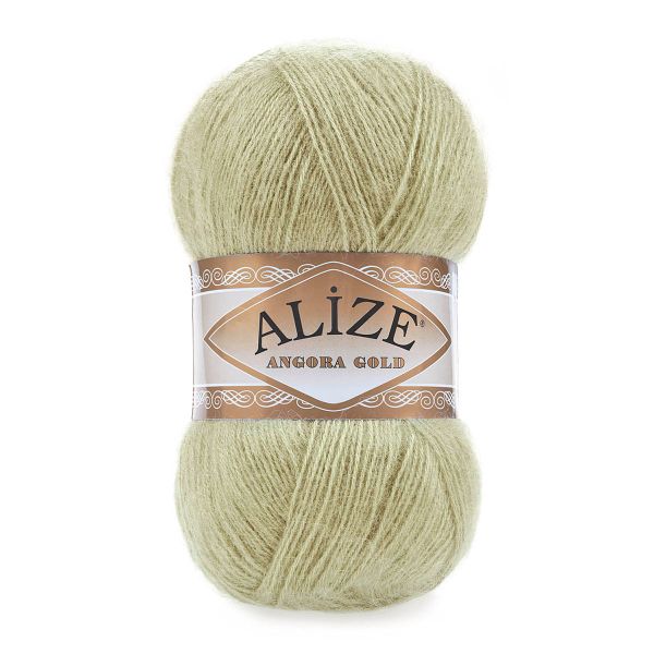 Пряжа Alize (Ализе) Angora Gold / уп.5 мот. по 100 г, 550м, 267 оливковый А
