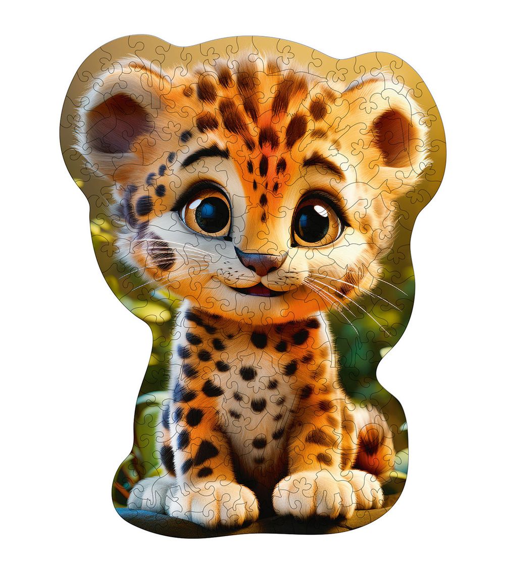 Пазл фигурный деревянный Добрый Лео 161 элементов, Фрея PZLF-012