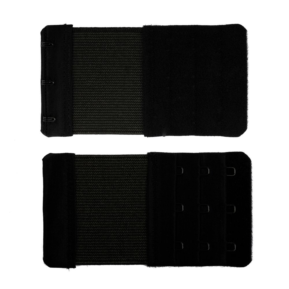 Удлинитель застежки для бюстгальтера 55.0 мм, 20 шт, черный, Blitz ZBU55-33