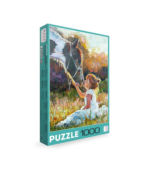 Пазл 1000 элементов, Прогулка с лучшим другом, PZL-1000/41, Фрея