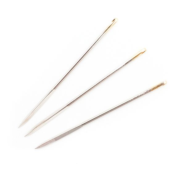 Иглы ручные для кожи №1, 25 шт, Pony