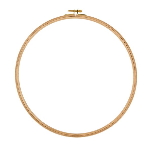 Пяльца буковые круглые ⌀305 мм, Gamma FEH