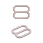 Рамки-регуляторы для бюстгальтера металл 10.0 мм, 20 шт, C154 светло-серый, ГВ1008