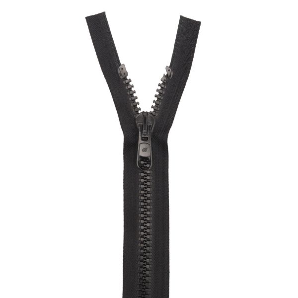 Молния трактор Arta Т8 (8 мм) 1 зам., разъем., 90 см, 077 черный, уп. 5 шт