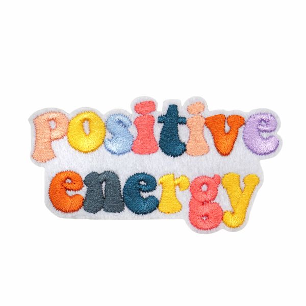 Термоаппликация Positive energy, 4,1х7,6см, Hobby&Pro