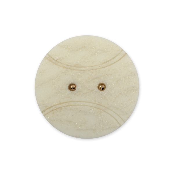 Пуговицы на ножке костюмные 18 мм, 12 шт, А001 белый, Blitz DRN 0070