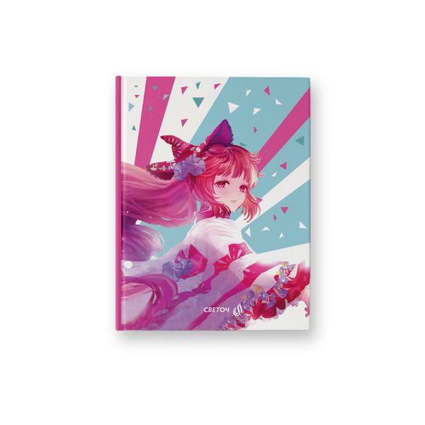 Бизнес-блокнот, глянцевая ламинация, A6 64 л. 24 шт, клетка, Фея 000904, Светоч 64ББТ6_4_5_1