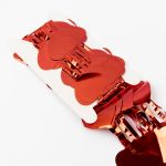 Занавес праздничный фигурный 100х200 см, 01-красные сердечки, Boomzee GBZ-08