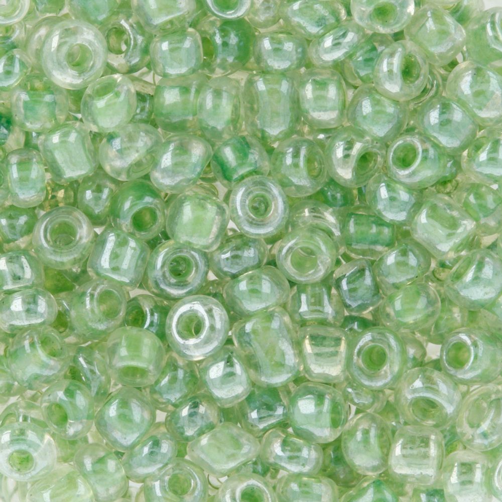 Бисер Zlatka 8/0 (2.9 мм), 100 г (10х10 г), №2219 бирюзовый, GR