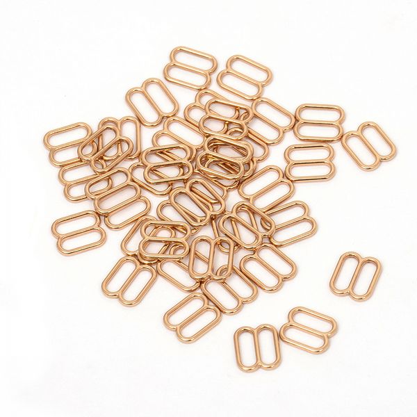 Рамки-регуляторы для бюстгальтера металл 8.0 мм, 808 цв.золото, уп.100 шт