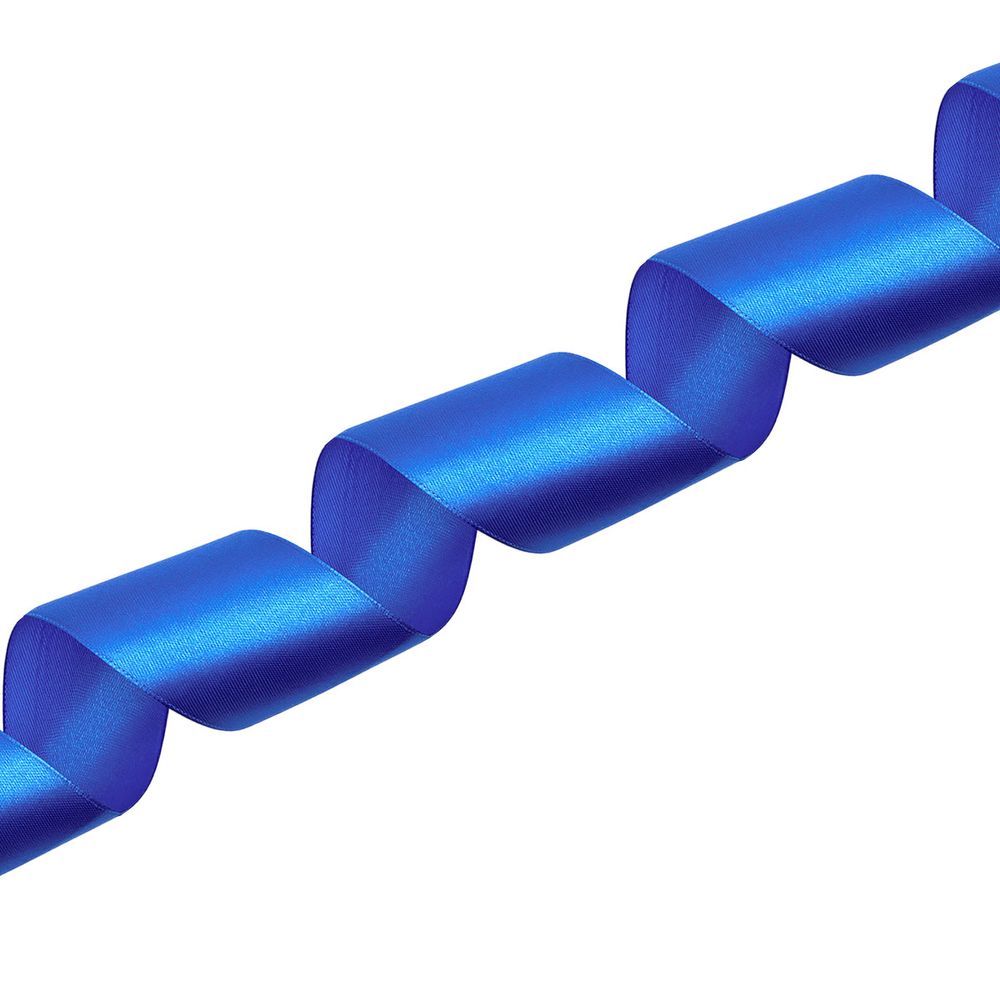 Лента атласная 1-сторонняя 50.0 мм / 22.86±1 метров, 154 ярко-голубой, Globus