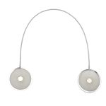 Клипсы для штор магнитные с тросом, 30см ⌀45, 1Р