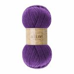 Пряжа Alize (Ализе) Wooltime / уп.5 мот. по 100 г, 200 м, 44 фиолетовый