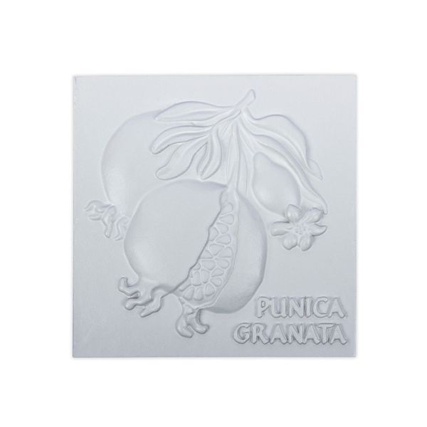 Заготовка из МДФ плитка, 10х10 см, 24, гранат, OLIV Love2art