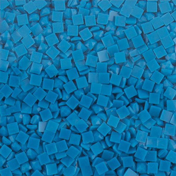 Стразы неклеевые акрил 2.3х2.3 мм, 100 г (10х10 г), /РП/, №0085 яр-бирюзовый, Zlatka ZMS