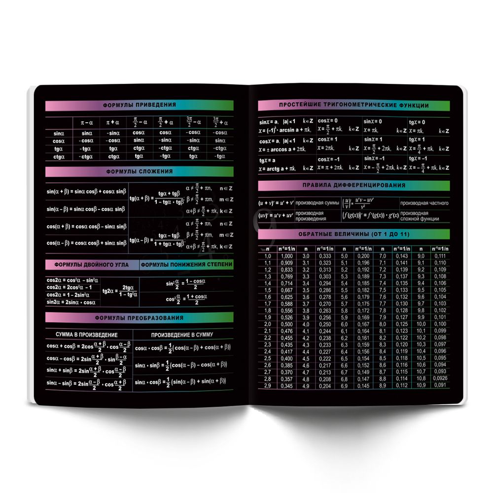Тетрадь предметная Загадочная история A5+ 48 л. на скобе, белизна 100%, 10 шт, клетка, 48ТСК5/000183 Алгебра, Светоч