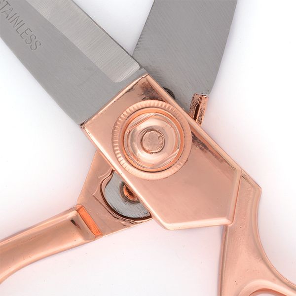 Ножницы (набор) подарочный Ножницы портновские 20 см + Цапельки 9 см, розовое золото, 111563 Maxwell Premium