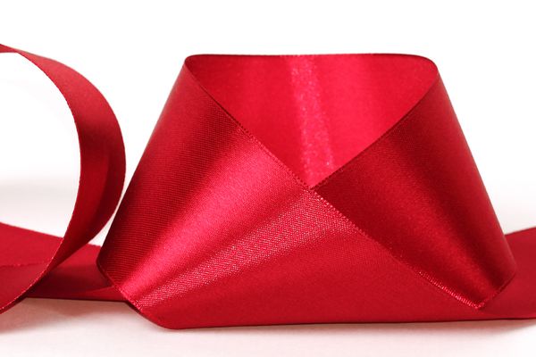 Лента атласная 1-сторонняя 50.0 мм / 33±2 метра, 078 т-бордовый, Gamma