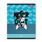 Тетрадь ученическая общая, глянцевая ламинация, A5+ 48 л. на скобе 65 г/м², белизна 100%, 10 шт, клетка в термоусадочной пленке, 000733 Время тусить!, Светоч 48ТЕТк-004
