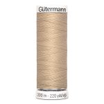 Нитки универсальные Gutermann Sew-all 100 (200 метров), 5 кат. | 186 крем-брюле