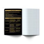 Тетрадь со справочным материалом Золотая коллекция, тиснение золотой фольгой, A5+ 48 л. на скобе 65 г/м², белизна 100 %, 10 шт, клетка, 01333 Золотая коллекция Обществознание, Светоч Т145
