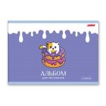 Альбом для рисования 100 г/м², A4 29х20.5 см, 8 л. на скобе, 20 шт, Чудо-малыши 000687, Светоч 8АЛСК4_1_3_9