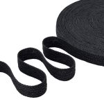 Стропа (ременная лента) 45 мм / 45.72 метра, [75.59 г/пог.м], плетеная вощёная, ZH400 черный, 3Al299