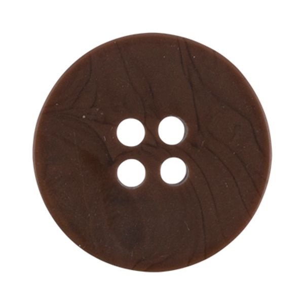 Пуговицы 4 прокола костюмные 11 мм, 24 шт, D568 коричневый, Gamma CRZ 0014