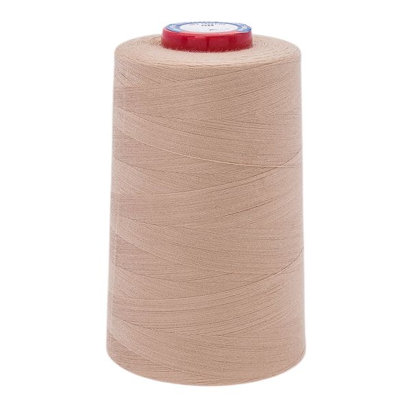 Нитки швейные Euron mH 40/2, 5000 ярд, 1478 бледно-коричневый, 1 катушка