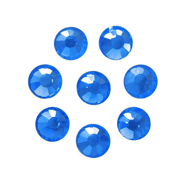 Стразы клеевые SS-16 (3,8-4,0 мм), цв. SAPPHIRE, 1440 шт