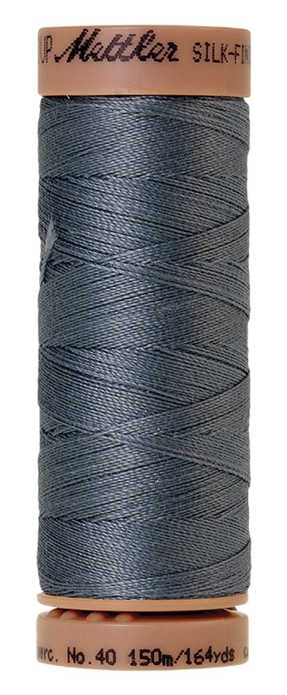 Нитки хлопковые отделочные Mettler Silk-Finish Cotton 40, 150 м, 0342, 5 катушек