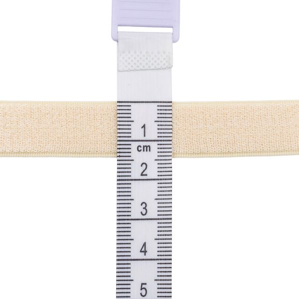 Резинка бельевая (бретелечная) 14.0 мм / 25 метров, шампань