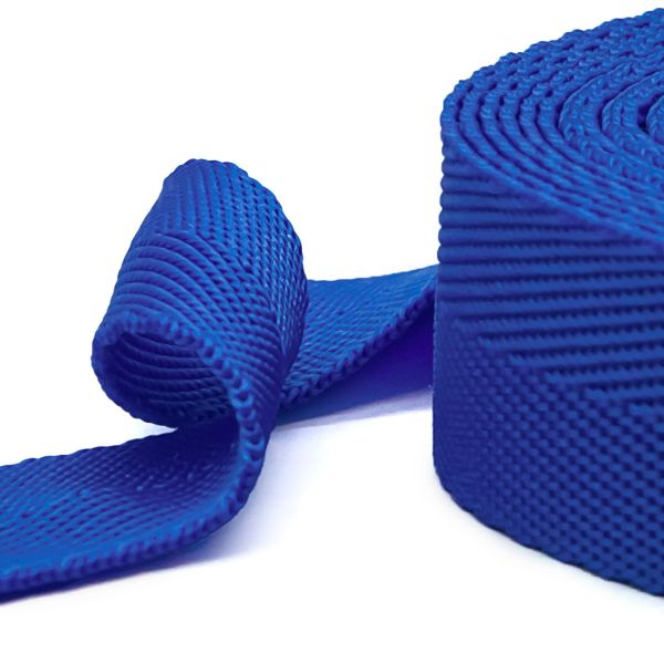 Стропа (ременная лента) 25 мм / 5х2.5 метра, толщ. 1.0 мм, [15.1 г/пог.м], 100% п/п, 14 синий