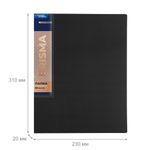 Папка с вкладышами 30 л. A4 600 мкм 20 мм, эффект 3D, 6 шт, черный EC211600001, Expert Complete EC211600001