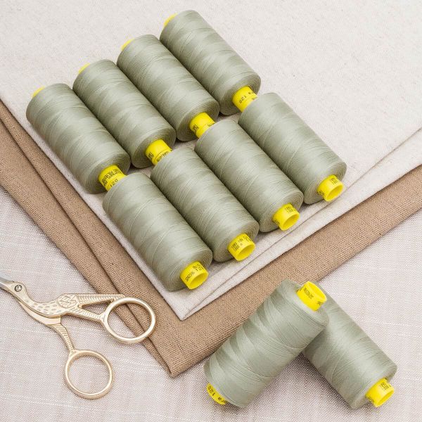 Нитка универсальная Gutermann Mara 120/2, 1000 м, 700207, 1036 полынь, 1 шт