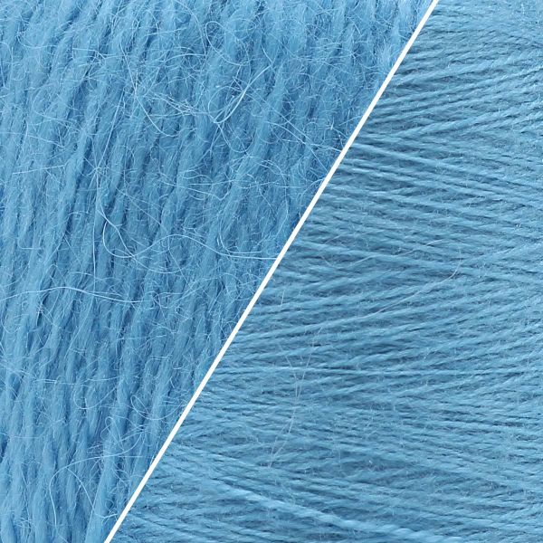 Пряжа Astra Premium (Астра Премиум) Пух норки / уп.1 мот. по 50 г, 290 м, 068 голубой